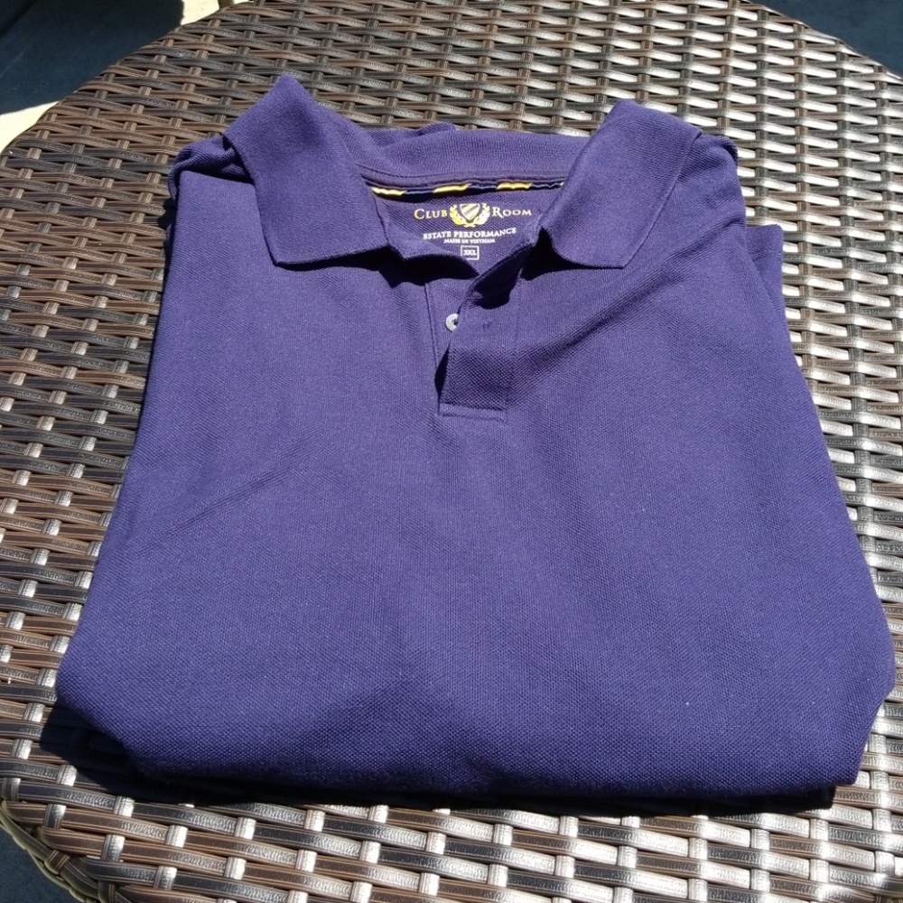 Club Room Navy Blue Polo 3XL